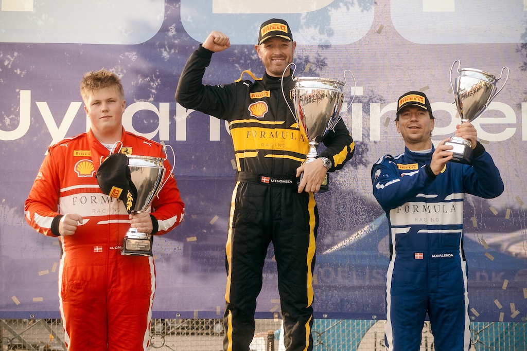 Appelberg og Thomsen sikrede Formula GT Challenge-titlerne i tæt finale.
(Foto: Formula GT Challenge)